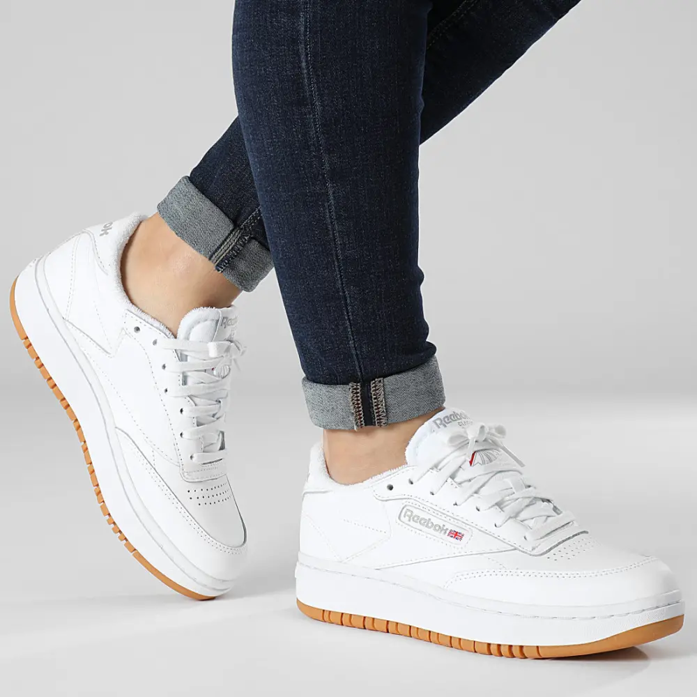 Giày Reebok Club C Double 'White Gum' FV5658 - Ảnh 4