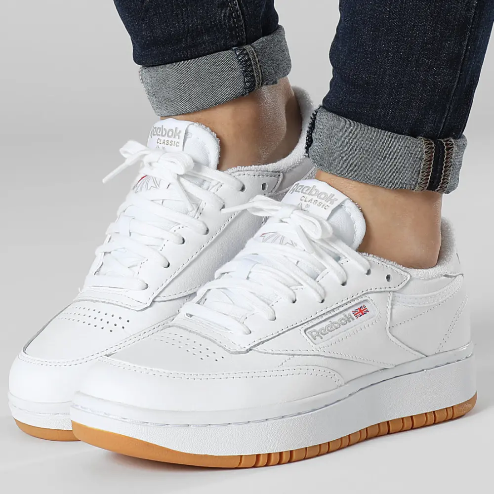 Giày Reebok Club C Double 'White Gum' FV5658 - Ảnh 5