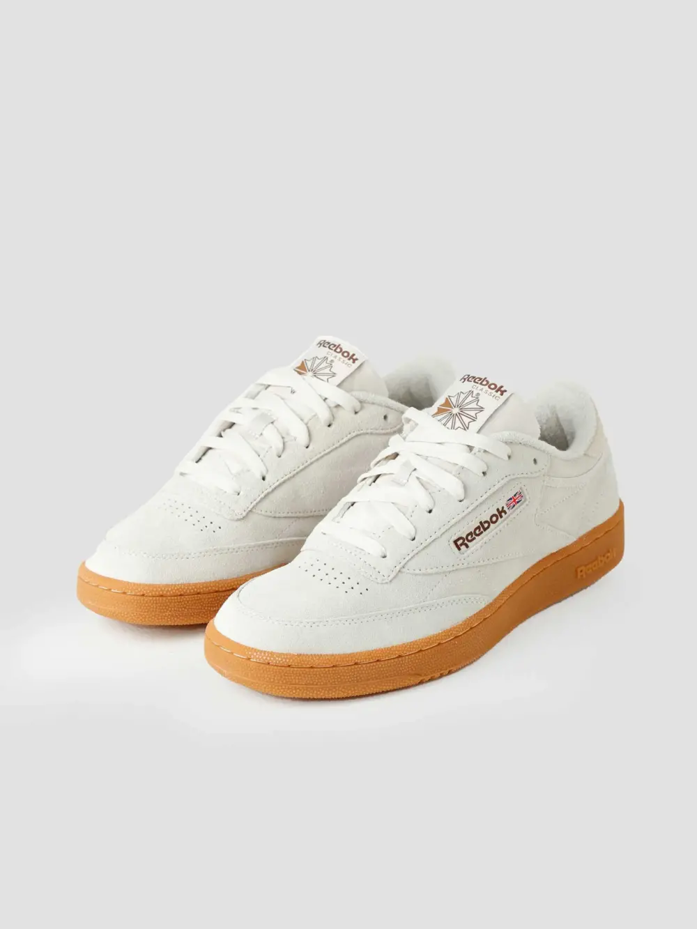 Alternative view of Giày Reebok Club C 85 Stucco/Brush Brown/Rubber Gum GX1703