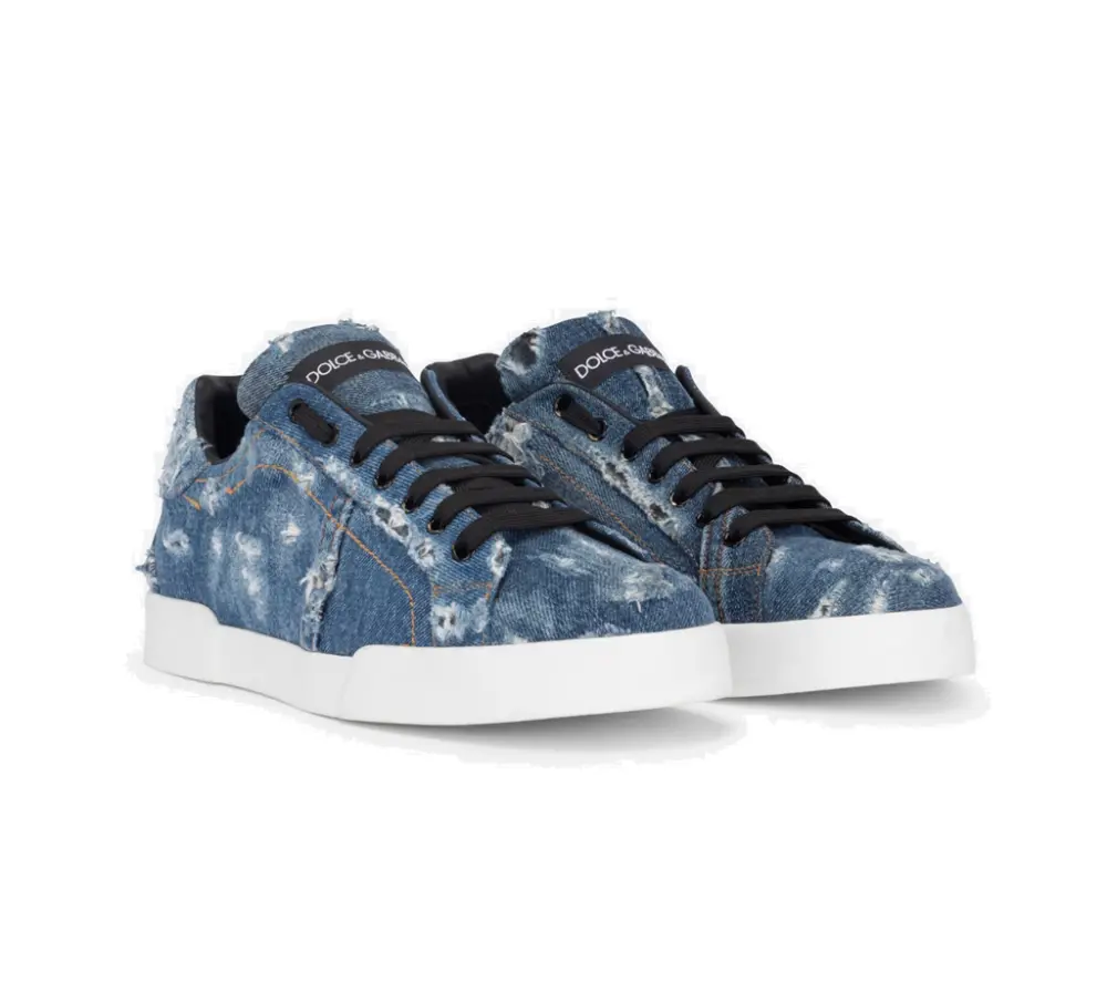 Alternative view of Giày Dolce & Gabbana Denim 'Blue' CS1761AG41680650