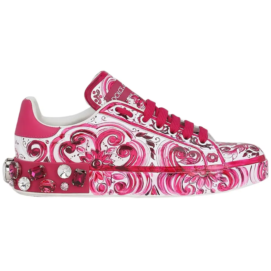 Giày Dolce & Gabbana Portofino 'Pink' CK1544AD466HE3OB