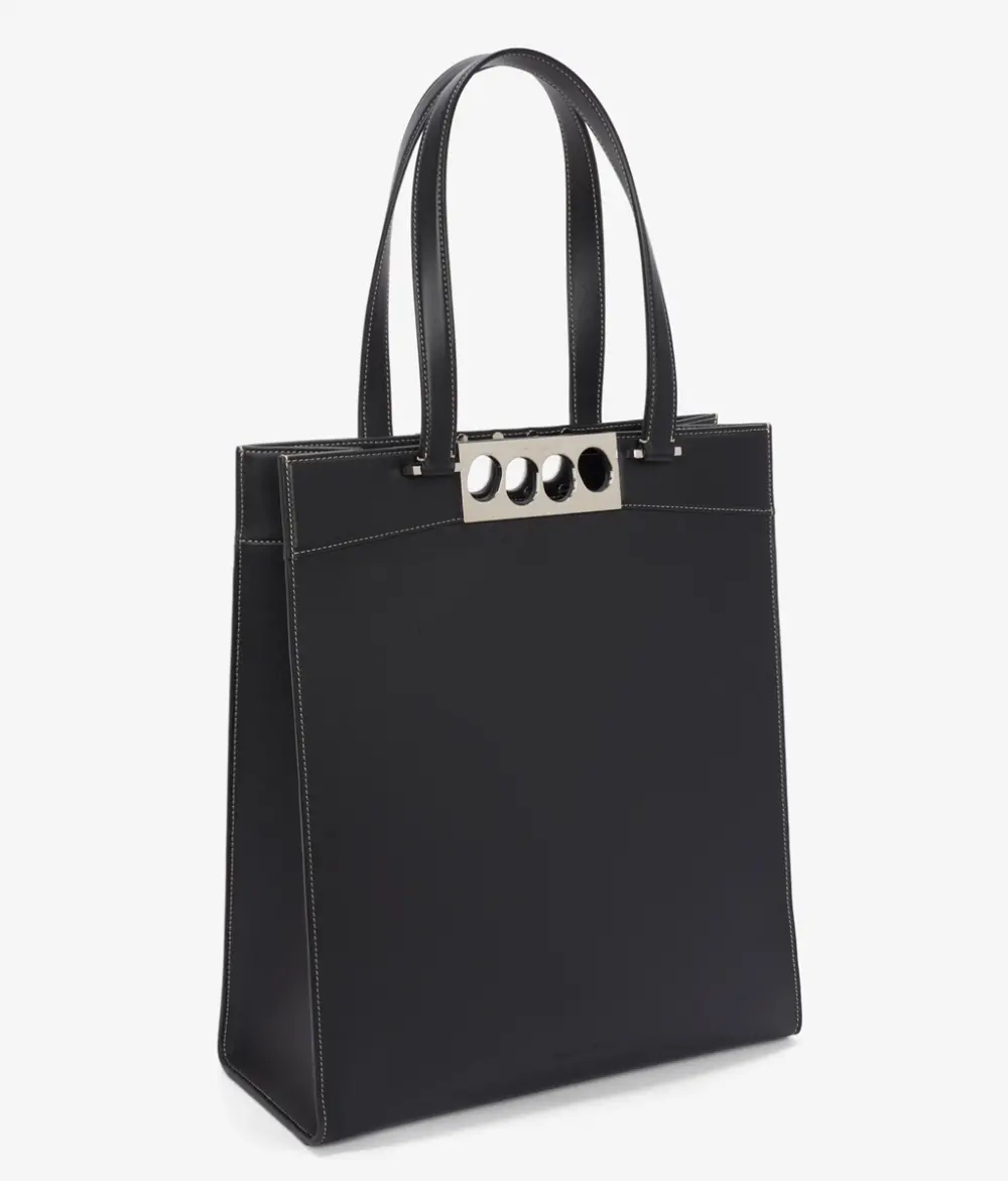 Alternative view of Túi Alexander McQueen Grip Tote Bag 'Black' 7263081AAD01000