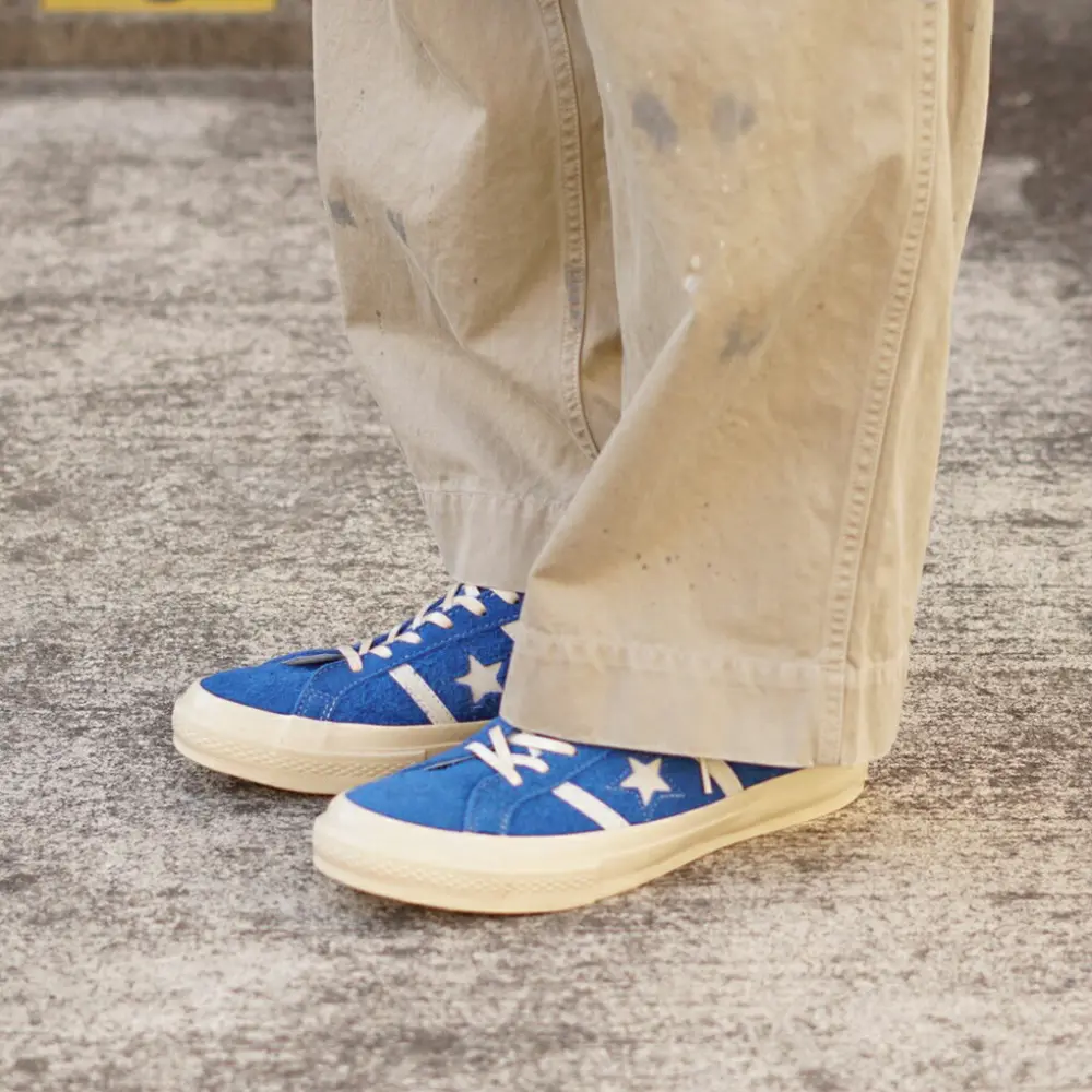 Giày Converse Star Bars Us Suede ‘Blue’ 35200500 - Ảnh 5