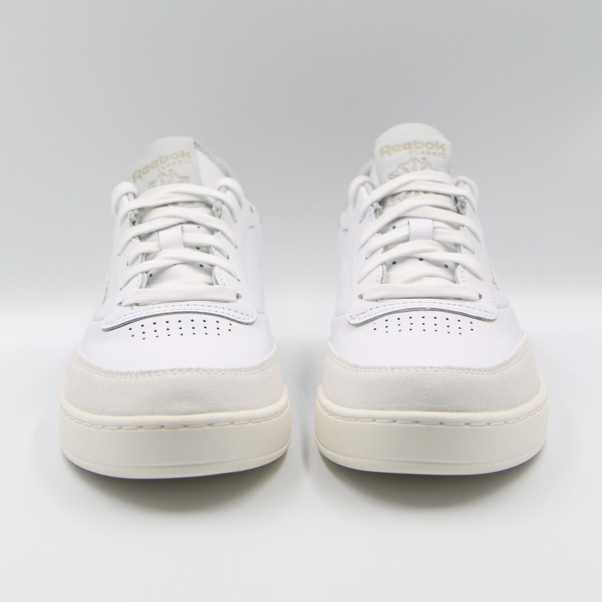 Giày Reebok Club C Clean 'White Chalk Modern Beige' GY9665 - Ảnh 3