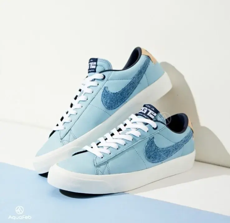 Giày Nike SB Zoom Blazer Low GT Light Denim DM8890-100 - Ảnh 3
