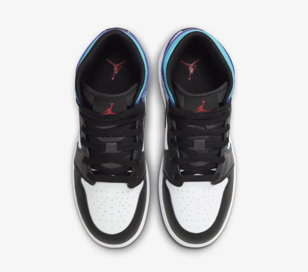 Giày Nike Air Jordan 1 Mid 'Aqua' DQ8423-154 - Ảnh 4
