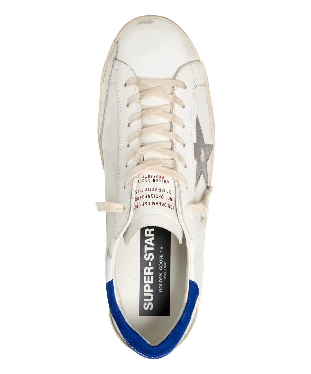 Alternative view of Giày Golden Goose Super-Star White Blue GMF00102-F004797-11554