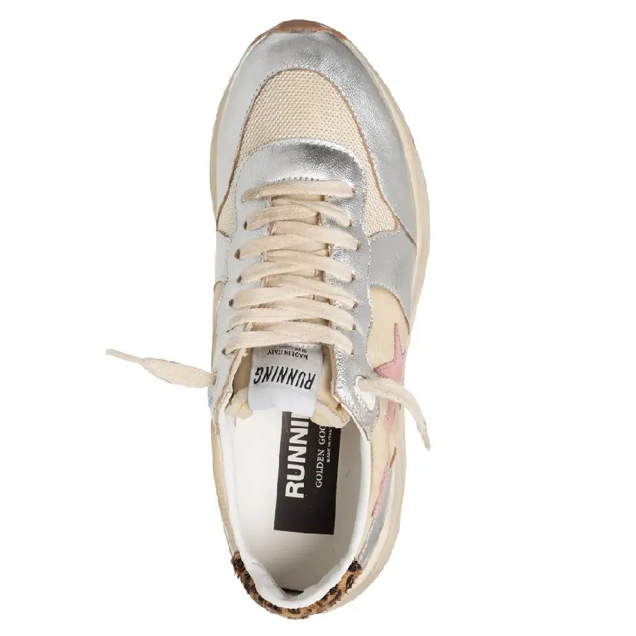 Giày Golden Goose Running 'Silver' GWF00215-F003242-81788 - Ảnh 4