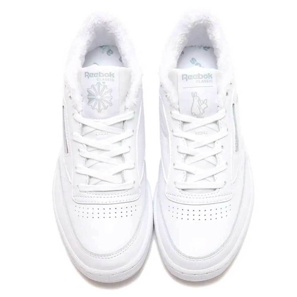 Giày Reebok Atmos x #FR2 x Club C 85 'White Grey' GZ4035 - Ảnh 3