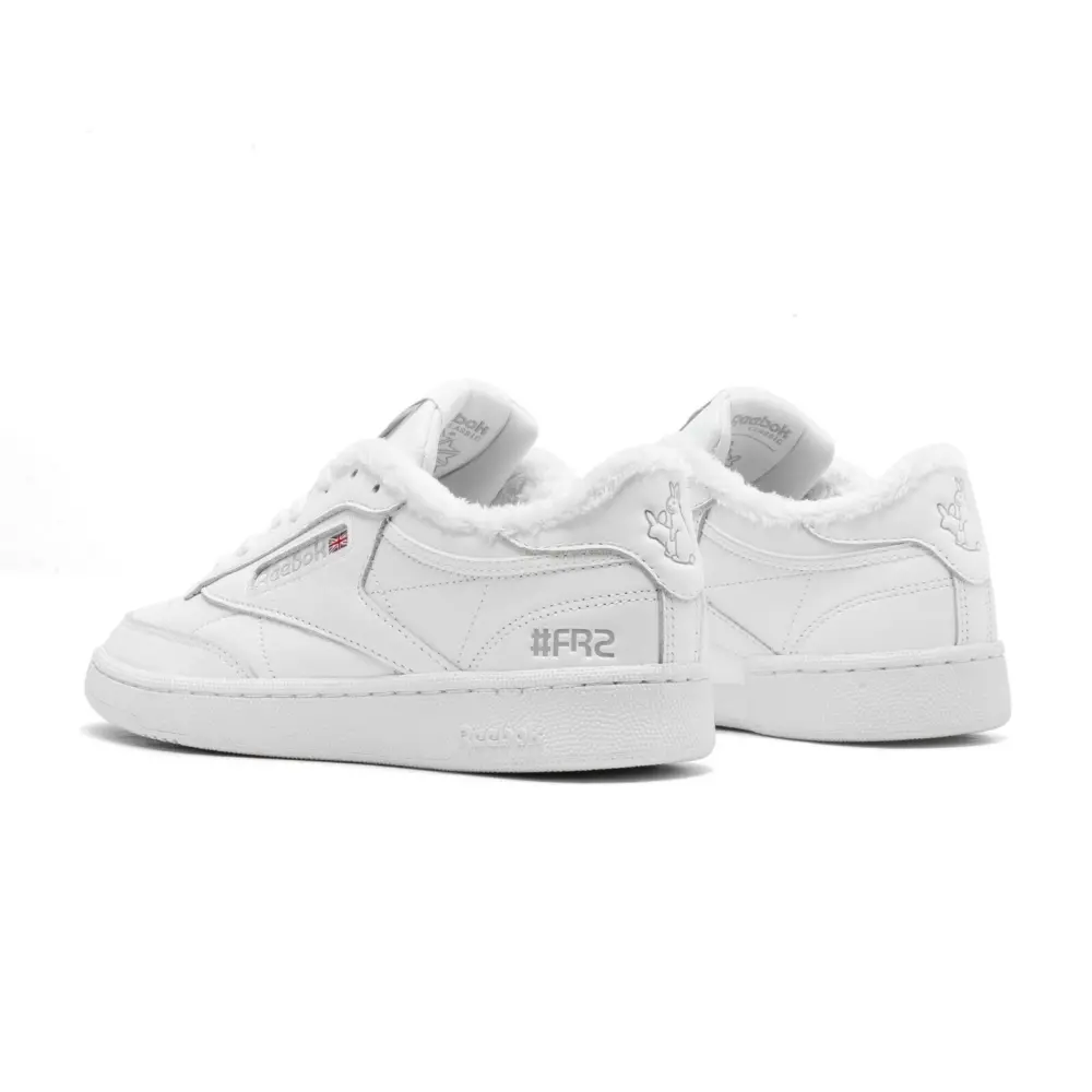 Alternative view of Giày Reebok Atmos x #FR2 x Club C 85 'White Grey' GZ4035