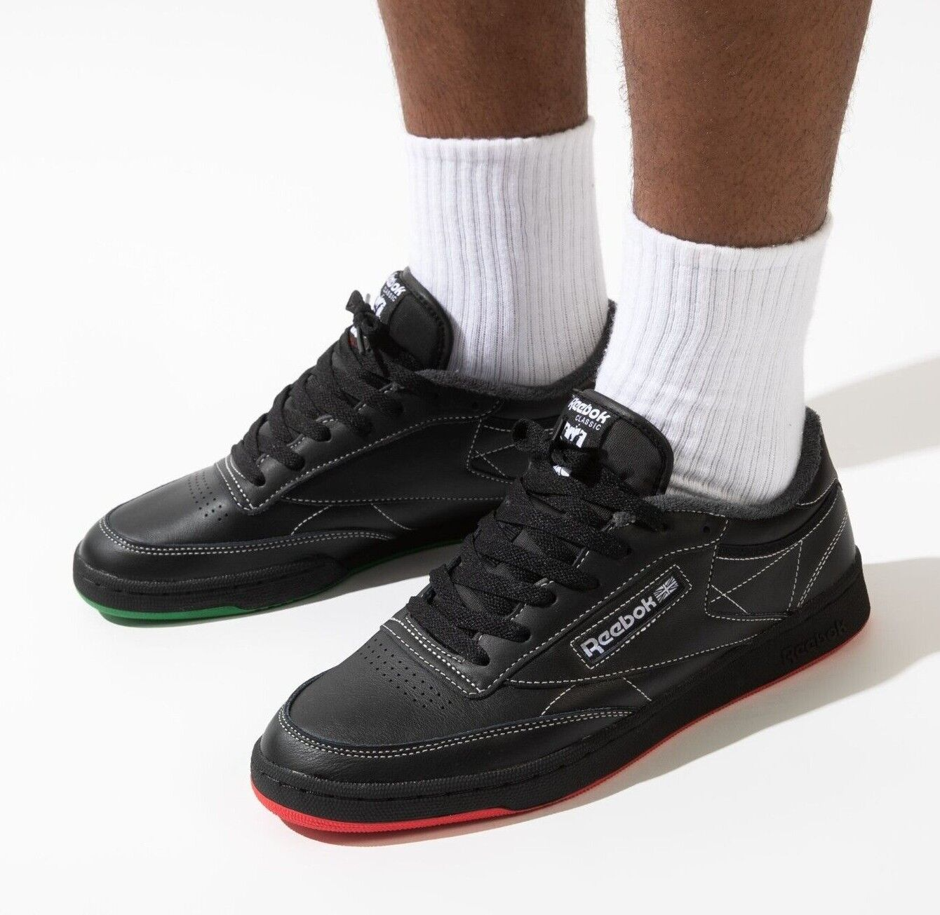 Giày Reebok Club C 85 'Human Rights Now' GX8318 - Ảnh 7