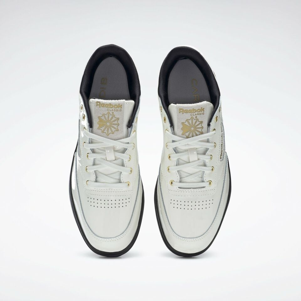 Giày Reebok x Cardi B Classics Club C Double 'Chalk' H69078 - Ảnh 2