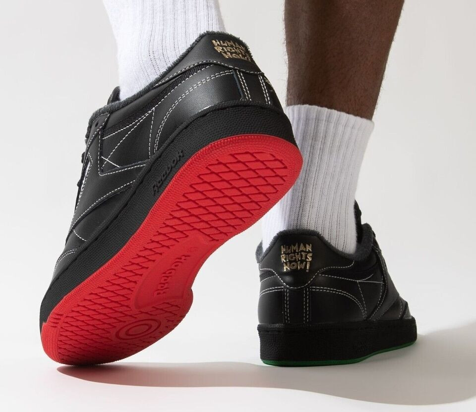 Giày Reebok Club C 85 'Human Rights Now' GX8318 - Ảnh 6