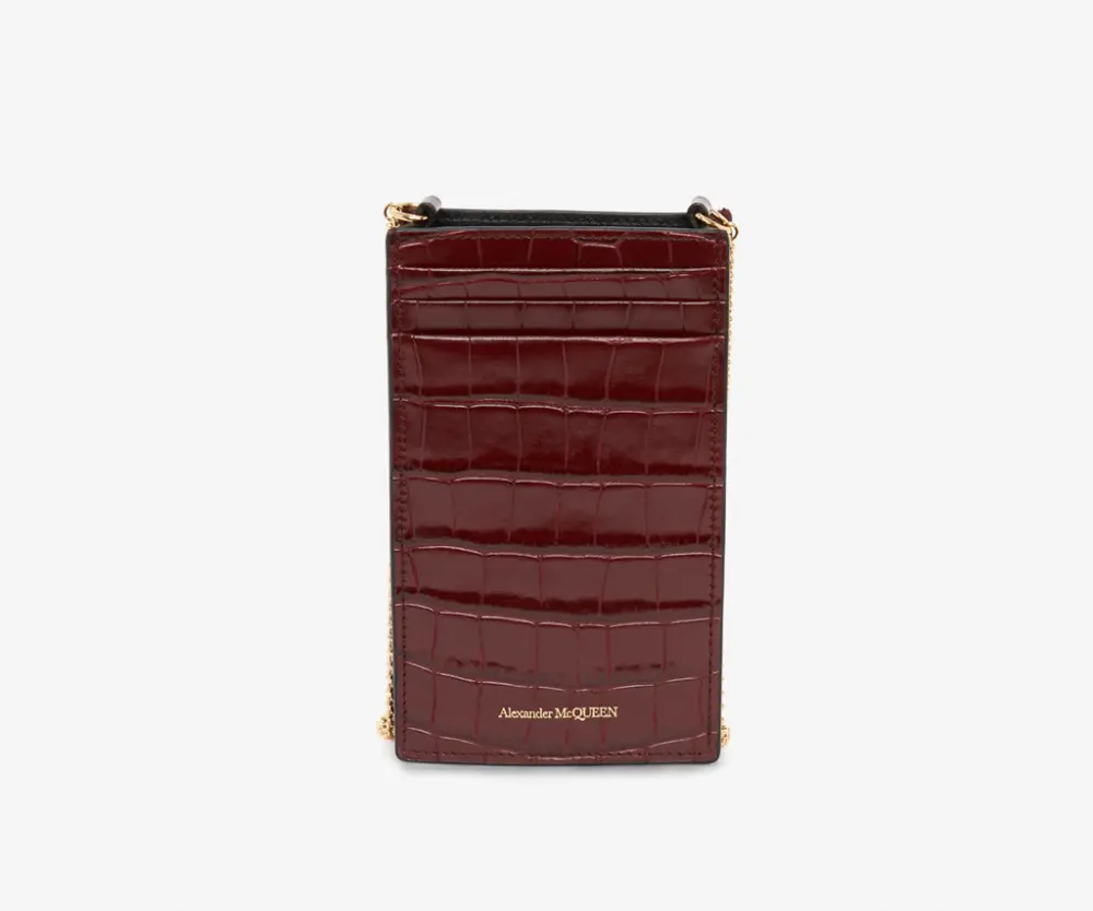 Túi Alexander McQueen Skull 'Burgundy' 6320351JMHG6055 - Ảnh 4