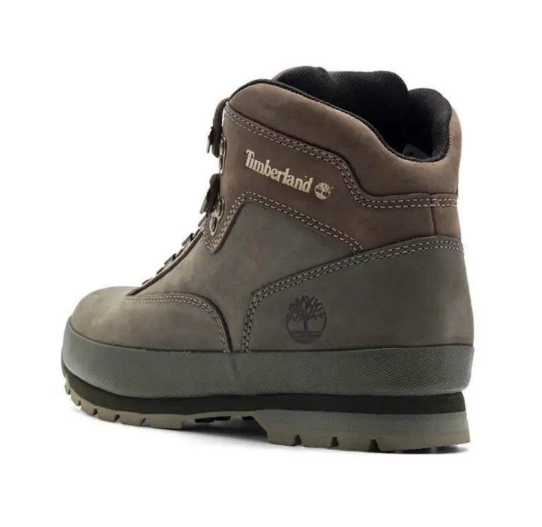 Alternative view of Giày Timberland Euro Hiker Leather Boot ‘Brown Olive’ A5ZHHA58