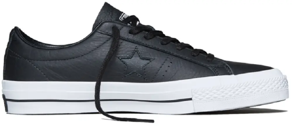 Giày Converse One Star Leather ‘Black’ 153714C