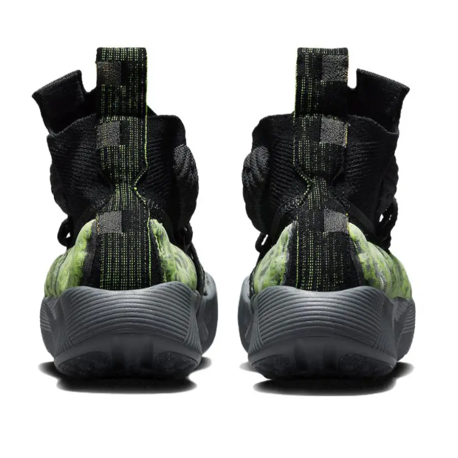 Giày Nike ISPA Sense Flyknit 'Black Green' CW3203-003 - Ảnh 4