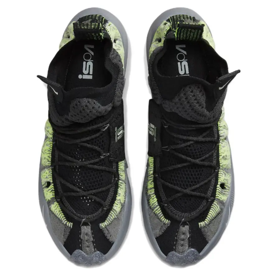 Giày Nike ISPA Sense Flyknit 'Black Green' CW3203-003 - Ảnh 3