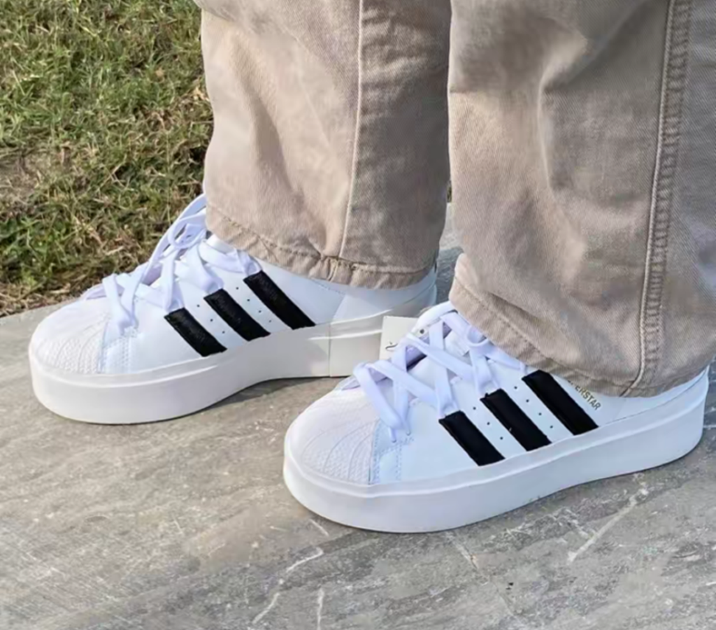 Giày Adidas Superstar Bonega 'White Gold' GX1840 - Ảnh 4