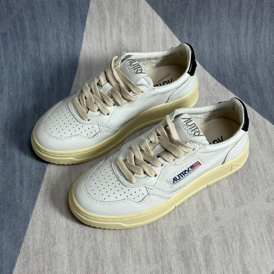 Giày Autry Medalist Low Leather ‘White Black’ AULM-LL22 - Ảnh 4