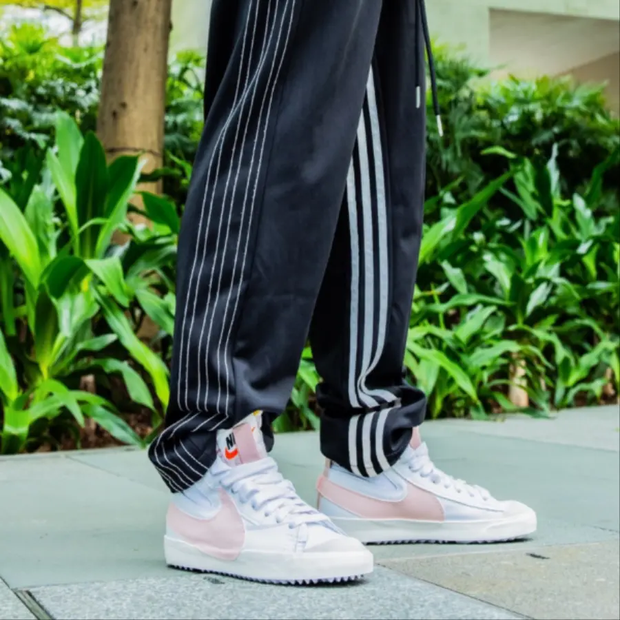 Giày Nike Blazer Mid 77 Jumbo ‘White Atmosphere Pink’ DQ1471-101 - Ảnh 3