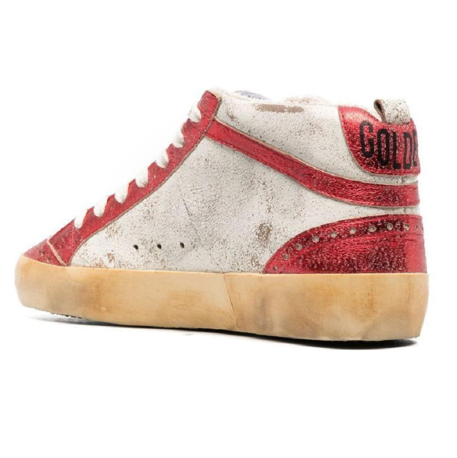 Giày Golden Goose Mid Star 'Red' GWF00122-F004250-15308 - Ảnh 3