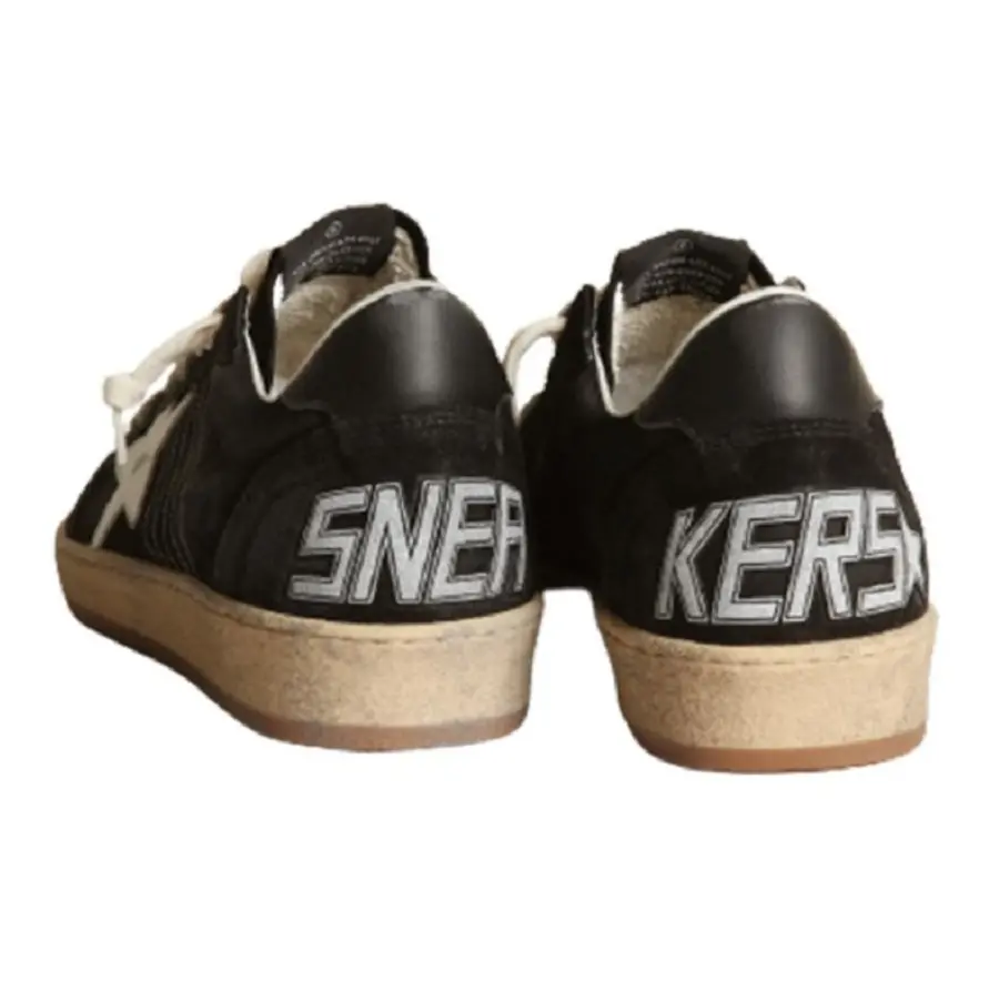 Giày Golden Goose Ball Star 'Black' GWF00117-F003246-80203 - Ảnh 4