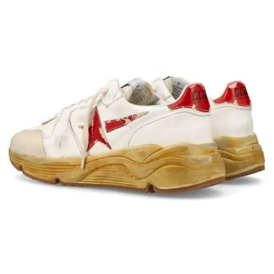 Giày Golden Goose Running Sole 'White Red' GMF00126-F003460-10575 - Ảnh 4