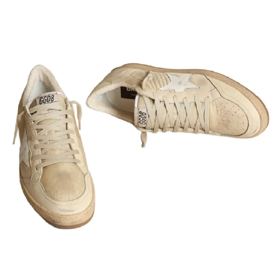 Giày Golden Goose Ball Star 'Milk White' GMF00117-F003256-11197 - Ảnh 3