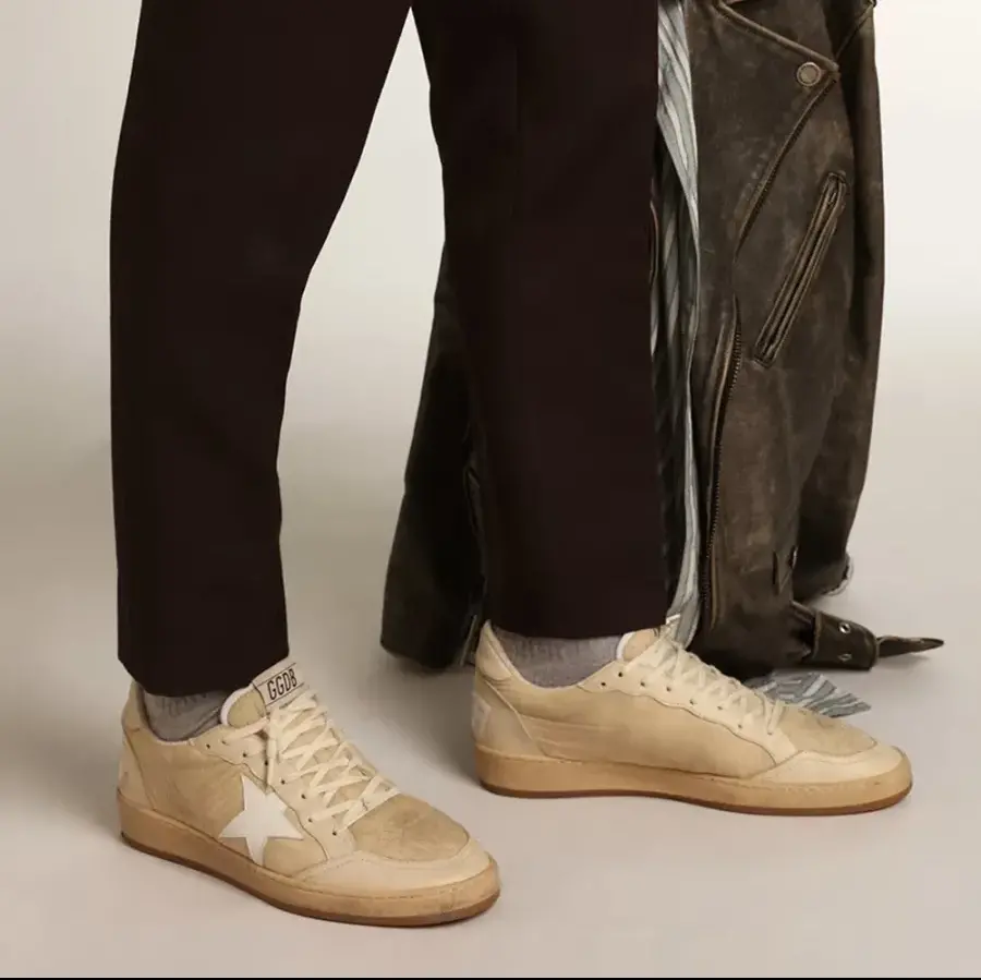 Alternative view of Giày Golden Goose Ball Star 'Milk White' GMF00117-F003256-11197