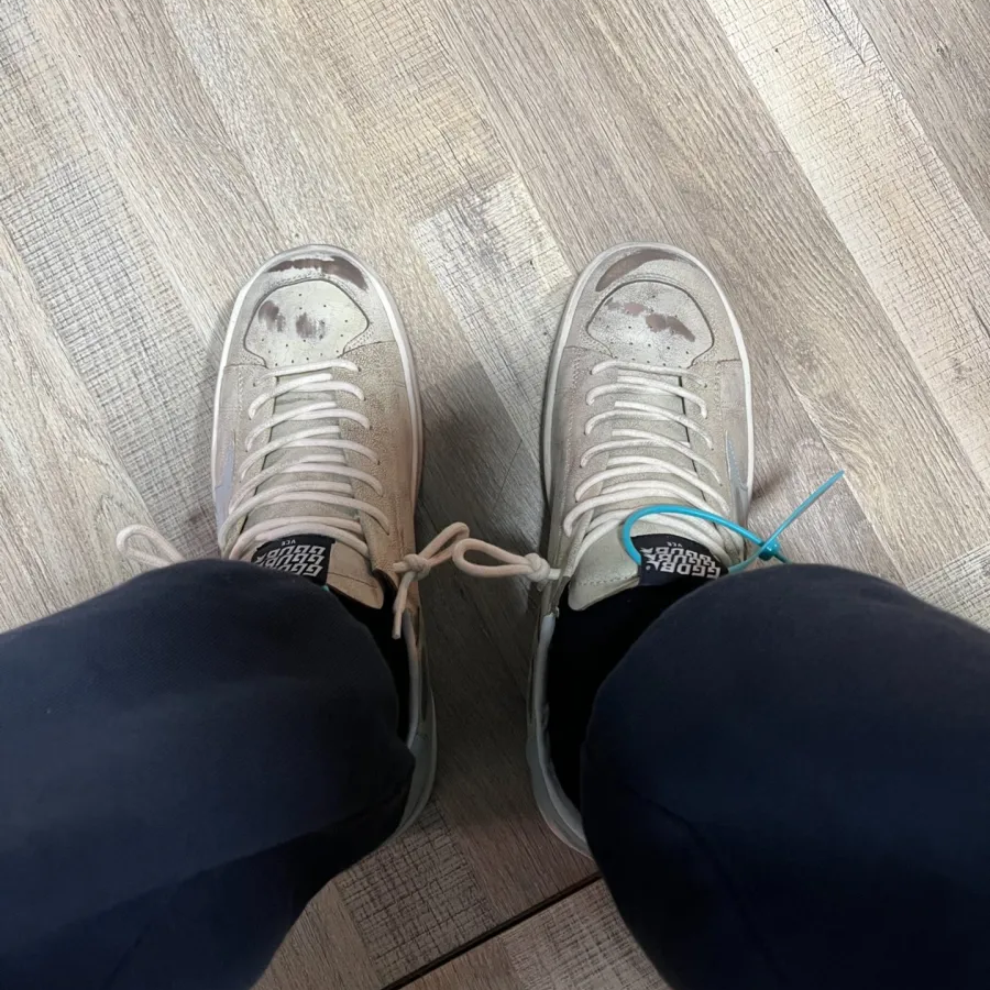 Giày Golden Goose Stardan 'White' GMF00128-F004568-11514 - Ảnh 2