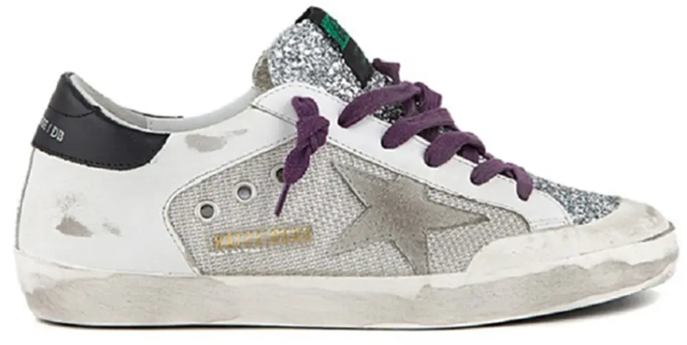 Giày Golden Goose 'Grey White' G34WS590-O53