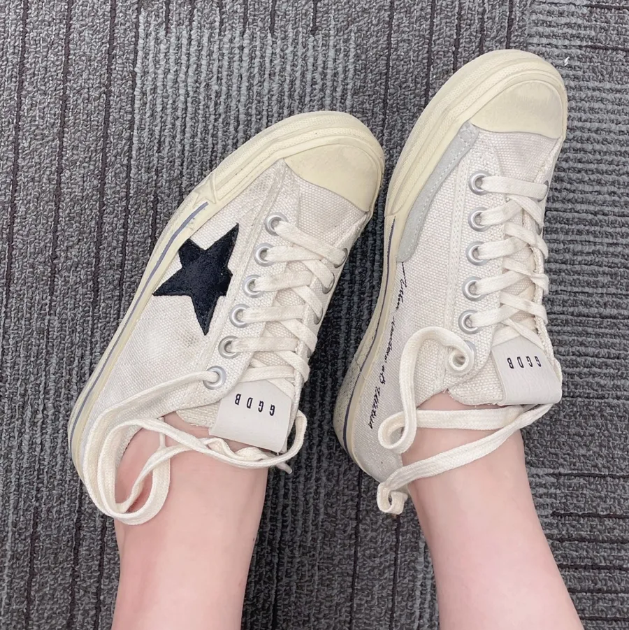 Giày Golden Goose V-Star 'White' GWF00129-F003922-10432 - Ảnh 3