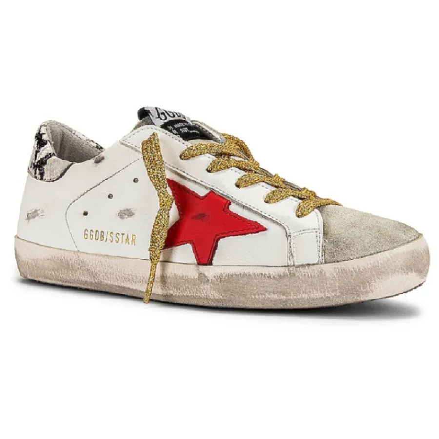 Giày Golden Goose Super-Star 'White' GWF00101-F000109-80210 - Ảnh 3
