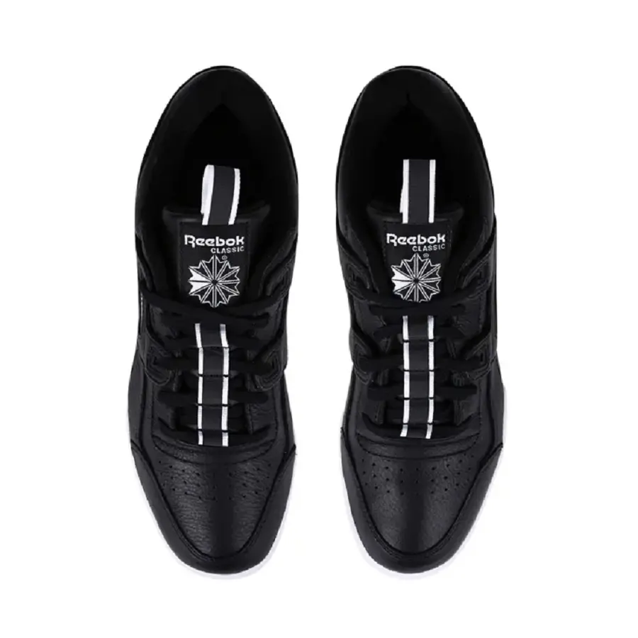 Alternative view of Giày Reebok Workout Skate 'Black White' CN3948