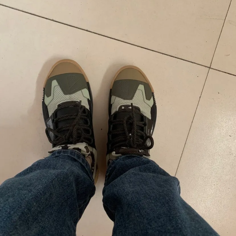 Giày Reebok Sudeca 'Army Green Camouflage' FZ5261 - Ảnh 5