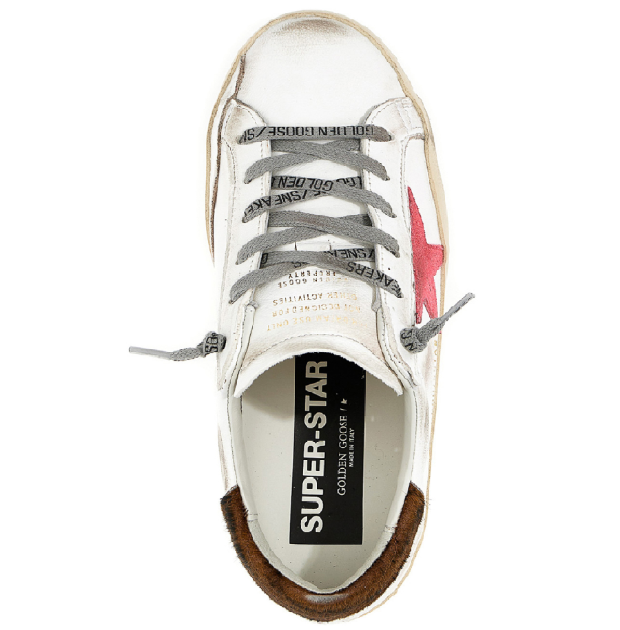 Giày Golden Goose Superstar 'Brown Zebra' GWF00101-F004139-11387 - Ảnh 4