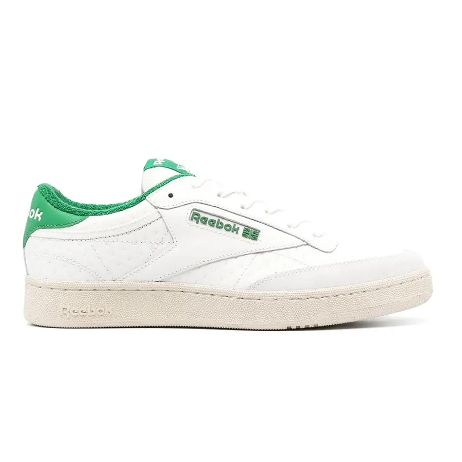 Giày Reebok Club C White & Green RMIA011C99LEA0030155