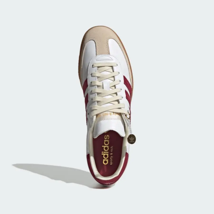 Giày Adidas Samba ‘Sporty & Rich White’ IF5660 - Ảnh 4