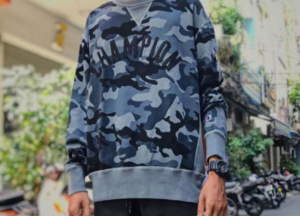 Alternative view of Áo Champion Flc Crew Camo Printed