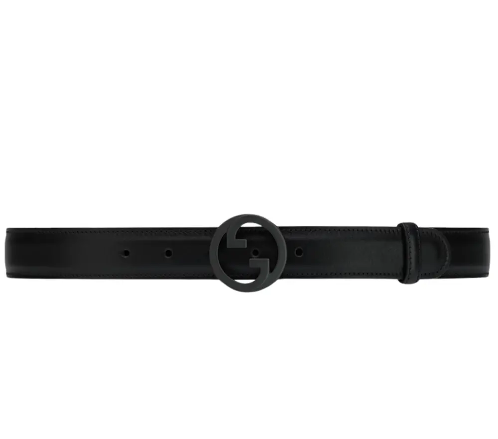 Thắt Lưng Gucci Blondie Belt 'Black' 734771-AACPU-1000
