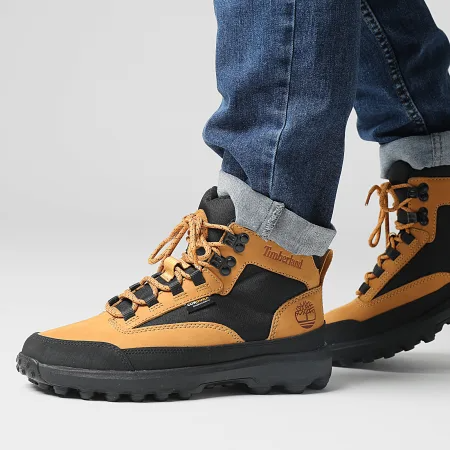 Giày Timberland Waterproof Boot 'Wheat' A652D - Ảnh 4