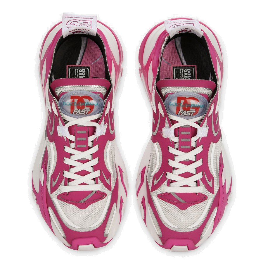 Giày Dolce & Gabbana Fabric Fast 'Pink' CK2175AH4058B913 - Ảnh 3
