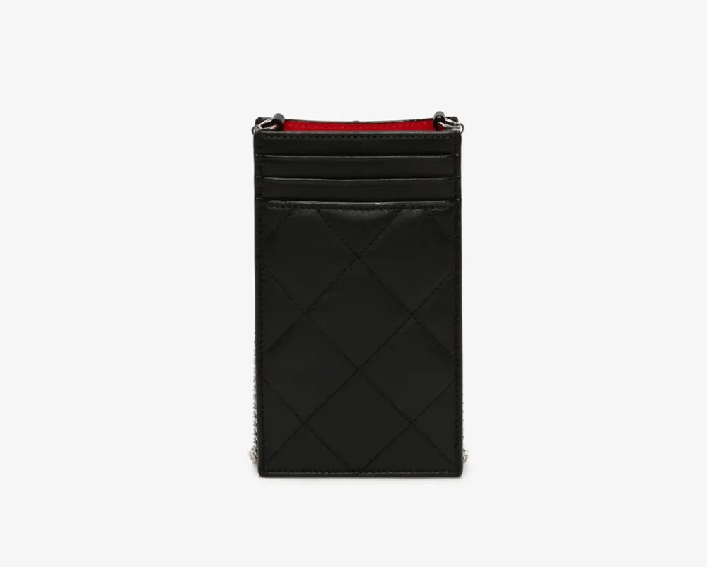 Túi Alexander McQueen Phone Case 'Black' 632035C8Z501095 - Ảnh 3