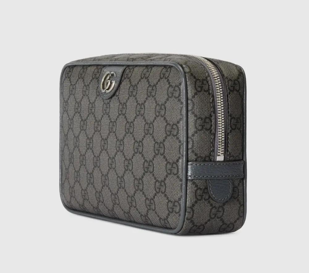 Alternative view of Túi Gucci Ophidia GG Toiletry 'Grey Black' 760019-UULBN-1244