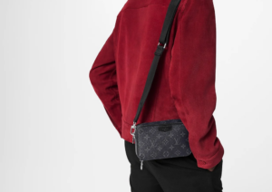 Alternative view of Túi Nam Louis Vuitton Alpha Wearable Wallet 'Monogram Eclipse'