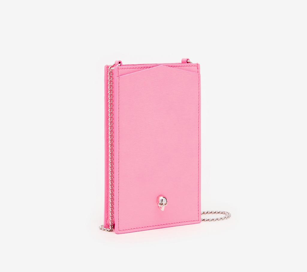 Túi Alexander McQueen Phone Case 'Pink' 6320351AAPE5705 - Ảnh 2