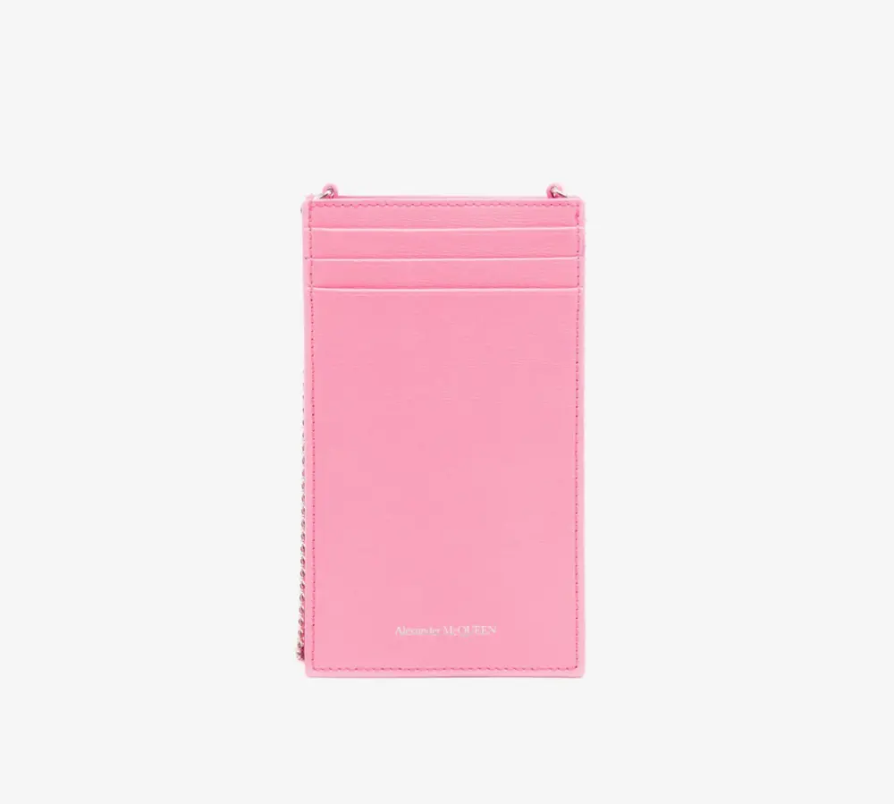 Túi Alexander McQueen Phone Case 'Pink' 6320351AAPE5705 - Ảnh 3