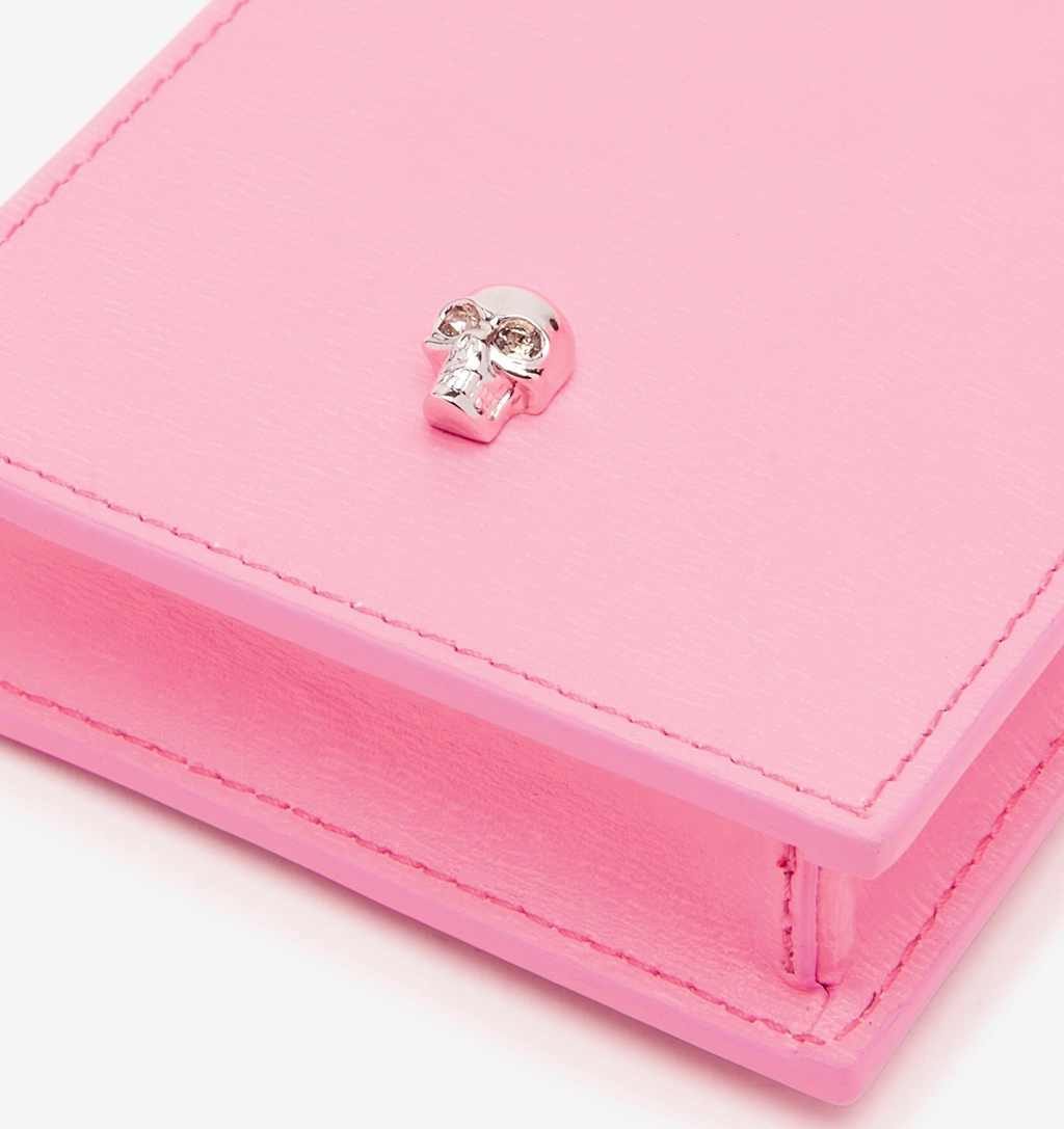 Túi Alexander McQueen Phone Case 'Pink' 6320351AAPE5705 - Ảnh 4