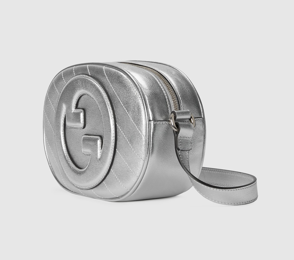 Túi Gucci Blondie Mini Shoulder Bag 'Silver' 760175-AACBO-8106 - Ảnh 3